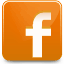 orange facebook icon