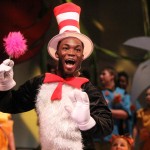 Christian Williams lights up the stage of Seussical the Musical as the character Cat in the Hat. Williams is a junior theatre major from Hope, Ark.